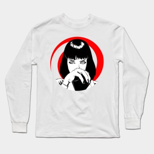 pulp fiction uma thurman Long Sleeve T-Shirt